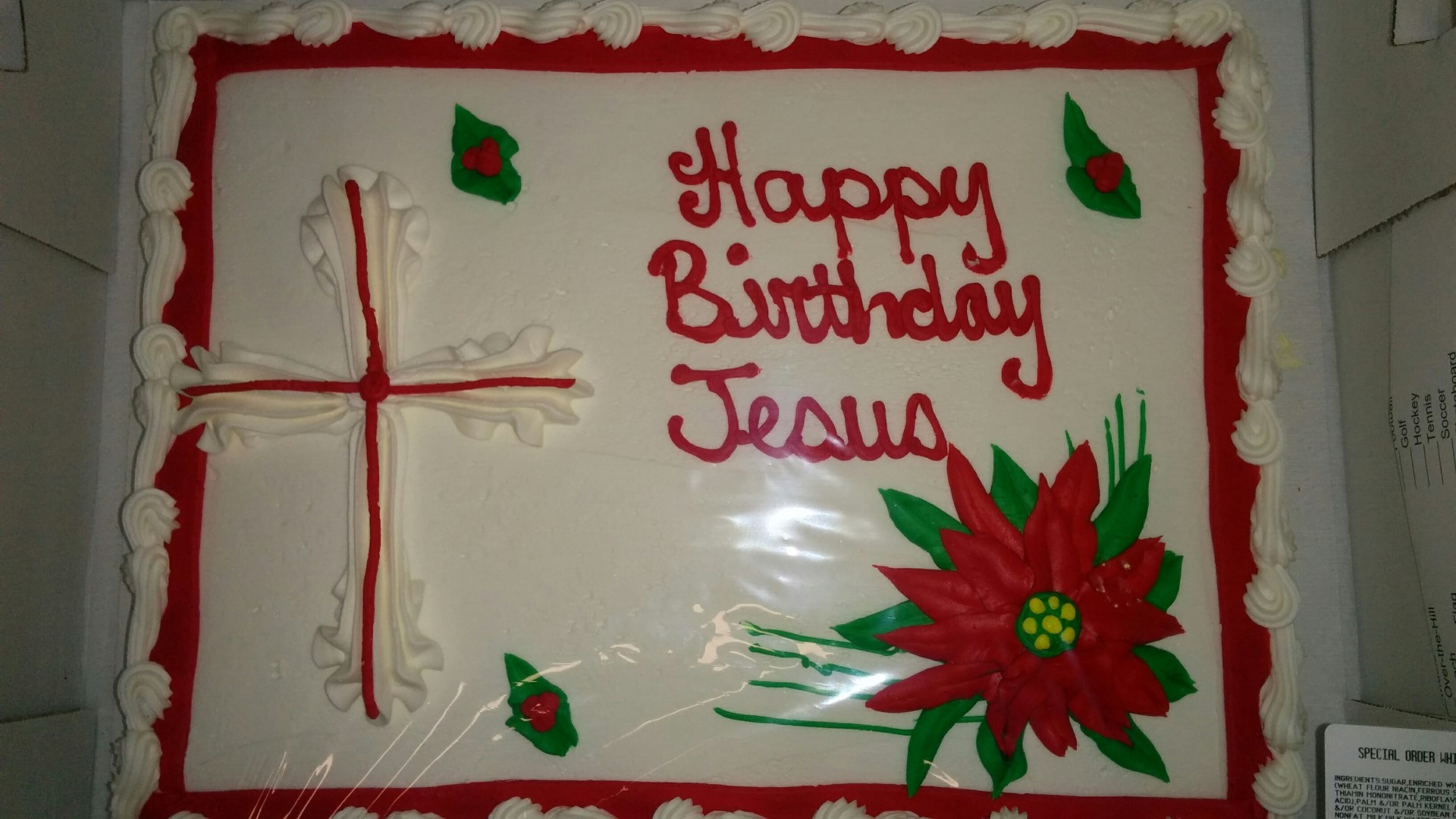 Happy Birthday Jesus